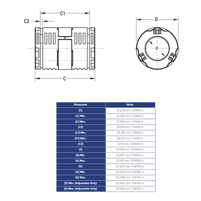 SS6U8 THOMSON BALL BUSHING SSU SERIES 1/2" CLOSED LINEAR BEARING SELF ALIGNING 265 LBF